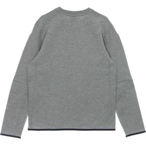 Nike, Tops, Heren, Grijs, XL, Katoen, Tech Fleece Crewneck Sweatshirt