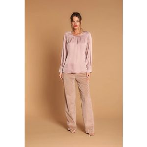 Mason's, Blouses & Shirts, Dames, Roze, S, Elegante Viscose Winter Shirt Carla