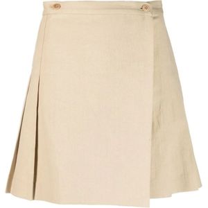 Kenzo, Skirts Beige, Dames, Maat:XS