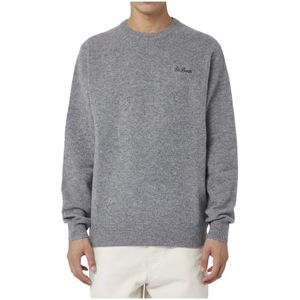 MC2 Saint Barth, Sweatshirts & Hoodies, Heren, Grijs, L, Grijze Sweaters voor Mannen