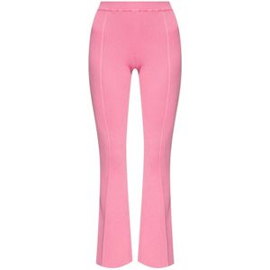 Aeron, Broek met uitlopende pijpen Roze, Dames, Maat:XS