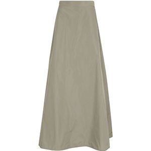 Jil Sander, Slate Green Rok 68 Groen, Dames, Maat:S