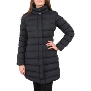 Rrd, Gestructureerde Technische Anorak Zwart, Dames, Maat:M