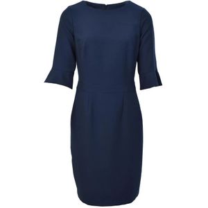 Marc Aurel, Eclipse Blauwe Jurk Blauw, Dames, Maat:M