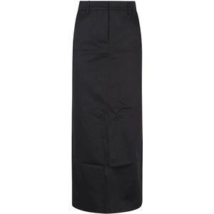 Liviana Conti, Rokken, Dames, Zwart, XS, Maxi Skirts