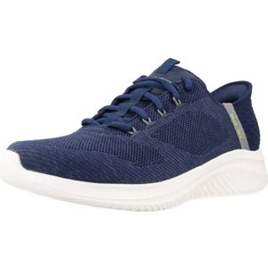 Skechers, Schoenen, Heren, Blauw, 40 EU, Ultra Flex 3.0 Sneakers