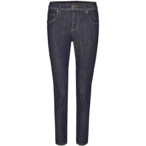 Angels, Ornella Trendy Jeans met Crinkle-Detail Blauw, Dames, Maat:XS