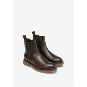 Marc O'Polo, Schoenen, Dames, Bruin, 37 EU, Leer, Chelsea boot