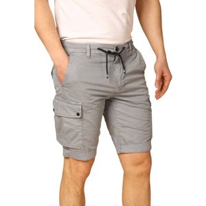 Mason's, Korte broeken, Heren, Blauw, XL, Athleisure Cargo Bermuda Shorts