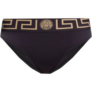 Versace, Zwembroek onderkant Zwart, Dames, Maat:S