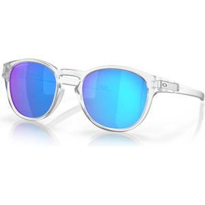 Oakley, Latch Zonnebril - Limited Edition Valentino Rossi Signature Blauw, unisex, Maat:ONE Size