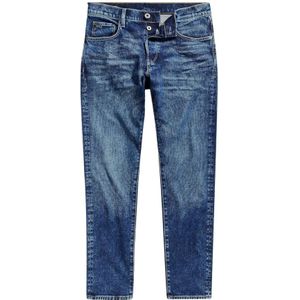 G-star, Faded Atlantic Ocean Denim Jeans voor Heren Blauw, Heren, Maat:W30 L32