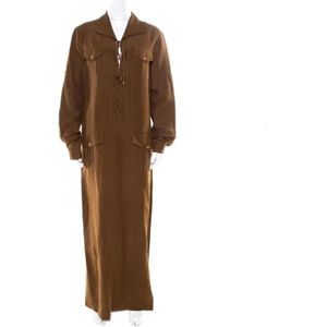 Michael Kors Pre-owned, Pre-owned Fabric dresses Bruin, Dames, Maat:L