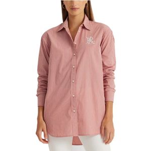 Ralph Lauren, Blouses & Shirts, Dames, Roze, S, Lange mouwen overhemd