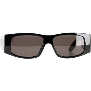 Balenciaga Vintage, Pre-owned, Heren, Zwart, ONE Size, Polyester, Pre-owned Polyester sunglasses