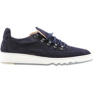 Van Bommel, Schoenen, Heren, Blauw, 41 1/2 EU, Leer, Sfm-10164-41 D.Blue