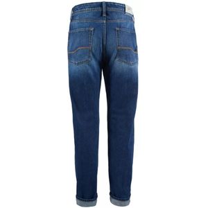 YES Zee, Jeans, Heren, Blauw, W40, Katoen, Regular Fit Katoenen Jeans