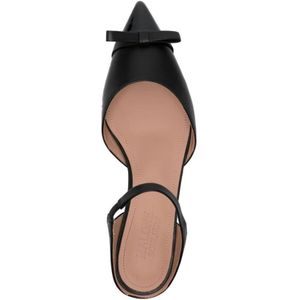 Malone Souliers, Schoenen, Dames, Zwart, 38 EU, Leer, Zwarte Blythe Platte Muiltjes