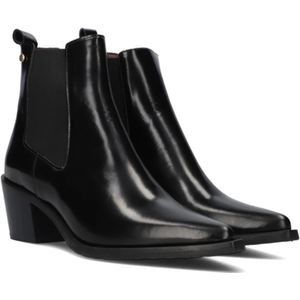 Fred De La Bretoniere, Schoenen, Dames, Zwart, 38 EU, Leer, Zwarte Chelsea boots Jolie Chelsea