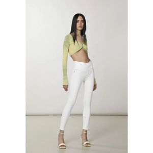 Patrizia Pepe, Broeken, Dames, Wit, W27, Broek Jeggings