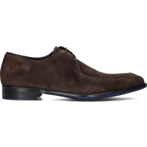 Floris van Bommel, Schoenen, Heren, Bruin, 39 1/2 EU, Suède, Elegante Suède Nette Schoenen