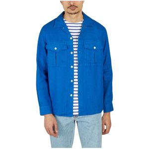 PS By Paul Smith, Shirts Blauw, Heren, Maat:M