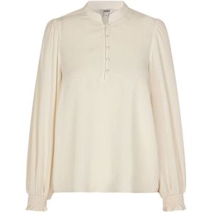 mbyM, Blouses & Shirts, Dames, Wit, S, Polyester, Witte blouse Edeline