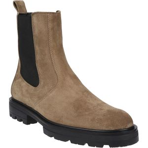 Hogan, Schoenen, Heren, Bruin, 41 EU, Leer, Klassieke Chelsea Boots voor vrouwen