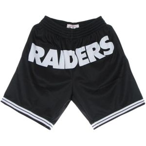 Mitchell & Ness, Basketbalshort Zwart, Heren, Maat:L