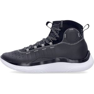 Under Armour, Curry 4 Flotro Zwart Basketbalschoenen Zwart, Heren, Maat:44 1/2 EU