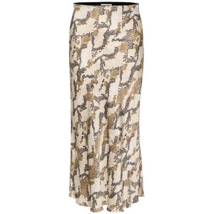 Part Two, Rokken, Dames, Veelkleurig, S, Snake Print Rok Laurinapw French Oak