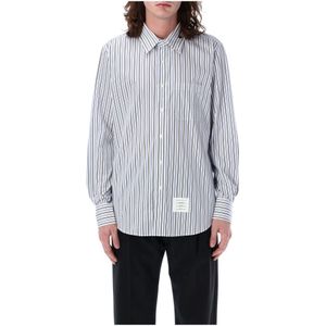 Thom Browne, Overhemden, Heren, Veelkleurig, XL, Katoen, Shirts