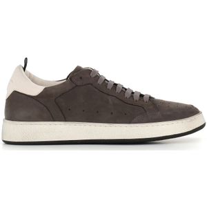 Officine Creative, Schoenen, Heren, Grijs, 41 EU, Antraciet Sneaker van Nubuck