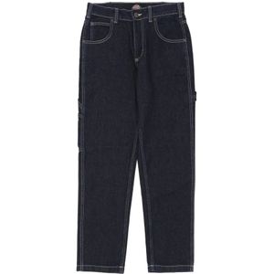 Dickies, Jeans, Heren, Blauw, W36 L32, Denim, Denim Streetwear Jeans