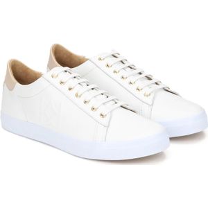 Kazar, Schoenen, Dames, Wit, 40 EU, Leer, Dames witte sneakers