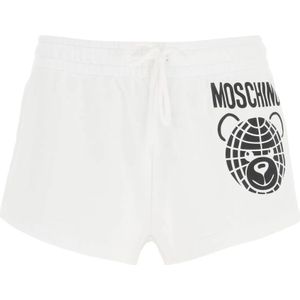 Moschino, Short Shorts Wit, Dames, Maat:2XS