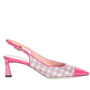 Pollini, Schoenen, Dames, Veelkleurig, 37 EU, Fuchsia Stiletto`s