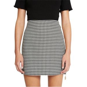 Silvian Heach, Pied de Poule Mini Rok Veelkleurig, Dames, Maat:M