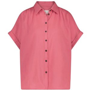 Jane Lushka, Blouses & Shirts, Dames, Roze, S, Katoen, Romy Biologisch Katoenen Blouse | Roze