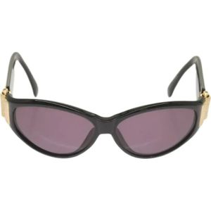 Yves Saint Laurent Vintage, Pre-owned Plastic sunglasses Zwart, Dames, Maat:ONE Size