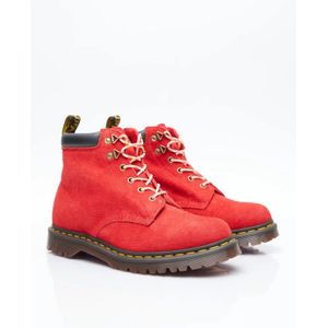 Dr. Martens, Schoenen, Dames, Rood, 43 EU, Suède, Suède Veterschoenen