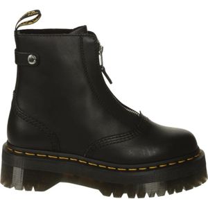 Dr. Martens, Jetta platformlaarzen met ritssluiting Zwart, Dames, Maat:38 EU