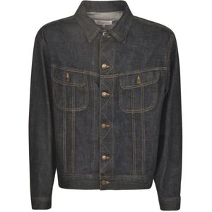 Maison Margiela, Jassen, Heren, Blauw, M, Denim, Denim Jack