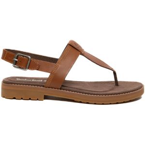 Timberland, Bruine Strappy Sandalen Bruin, Dames, Maat:37 EU