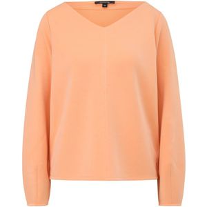 Comma, Tops, Dames, Oranje, L, Polyester, Long Sleeve Tops