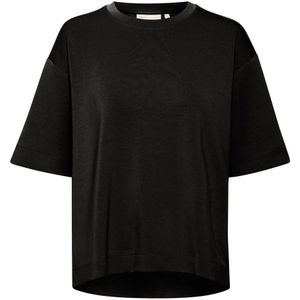 InWear, Tops, Dames, Zwart, 2Xl, Polyester, Oversized T-Shirt Top Zwart