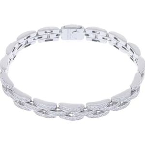 Cartier Vintage, Pre-owned White Gold bracelets Grijs, Dames, Maat:ONE Size