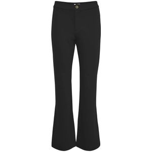 Part Two, Klassieke Bootcut Broek Zwart, Dames, Maat:L