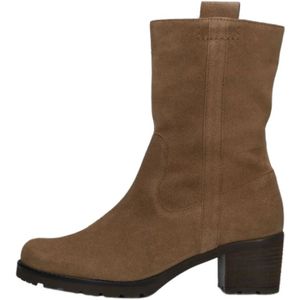 Gabor, Schoenen, Dames, Bruin, 35 1/2 EU, Suède, Cognac Suède Enkellaarsjes Stijlvol Comfort