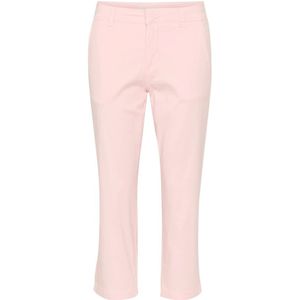 Part Two, Cropped Straight-Leg Broek in Potpourri Roze, Dames, Maat:XL